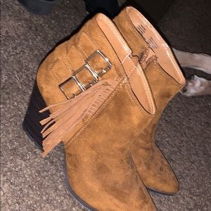 Booties- brown